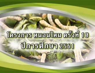 <strong>Read more about</strong><br />โครงการหนอนไหม ครั้งที่ 10 ปีการศึกษา 2561 โครงการหนอนไหม ครั้งที่ 10 ปีการศึกษา 2561