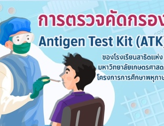 การตรวจคัดกรอง Antigen Test Kit (ATK)