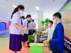 กิจกรรมหล่อเทียน และถวายเทียนพรรษา เนื่องในวันอาสาฬหบูชาและว ... Image 273