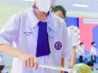 กิจกรรมหล่อเทียน และถวายเทียนพรรษา เนื่องในวันอาสาฬหบูชาและว ... Image 321