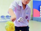 กิจกรรมหล่อเทียน และถวายเทียนพรรษา เนื่องในวันอาสาฬหบูชาและว ... Image 343