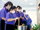 กิจกรรมหล่อเทียน และถวายเทียนพรรษา เนื่องในวันอาสาฬหบูชาและว ... Image 167