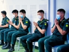 กิจกรรมหล่อเทียน และถวายเทียนพรรษา เนื่องในวันอาสาฬหบูชาและว ... Image 378