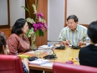 การประชุมปรึกษาหารือและเยี่ยมชมโรงเรียนของผู้บริหารจาก Whang ... Image 11