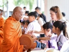 พิธีทำบุญตักบาตร ครั้งที่ 2 ภาคต้น ปีการศึกษา 2567 Image 146