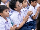พิธีทำบุญตักบาตร ครั้งที่ 2 ภาคต้น ปีการศึกษา 2567 Image 317