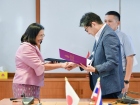 การลงนามบันทึกความร่วมมือทางวิชาการ กับ Fukui Prefectural Ko ... Image 17