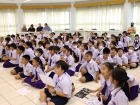 การแข่งขันพูดภาษาอังกฤษ (Speech Competition 2024) ระดับชั้นป ... Image 2