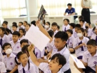 การแข่งขันพูดภาษาอังกฤษ (Speech Competition 2024) ระดับชั้นป ... Image 25