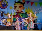 นักเรียนร่วมแสดงโขน เนื่องในงานประเพณีแห่พญายมสงกรานต์บางพระ ... Image 6