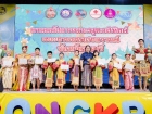 นักเรียนร่วมแสดงโขน เนื่องในงานนมัสการพระพุทธสิหิงค์ และงานม ... Image 9