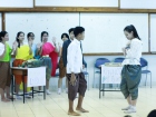 การแสดงละครพูด เรื่อง เห็นแก่ลูก ของนักเรียนขั้นมัธยมศึกษาปี ... Image 88