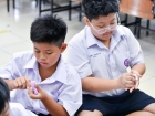 บรรยากาศการทำพานไหว้ครู ปีการศึกษา 2568 Image 8