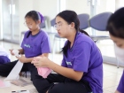 กิจกรรมเสริมหลักสูตร “การทำตุ๊กตาไล่ฝน (Teruterubosu)&quot; Image 30