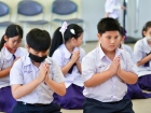 กิจกรรมหล่อเทียน เนื่องในวันอาสาฬหบูชาและวันเข้าพรรษา ประจำป ... Image 127