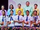 พิธีมอบเครื่องหมายเชิดชูเกียรติ และทุนนักกีฬาดีเด่น ประจำปีก ... Image 148