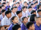 การประชุมรวมสมาชิกสี กีฬาสีสัมพันธ์ ครั้งที่ 21 ประจำปีการศึ ... Image 45