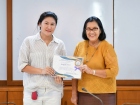 พิธีมอบประกาศนียบัตรแก่ครอบครัวเจ้าภาพ โครงการแลกเปลี่ยนการศ ... Image 59