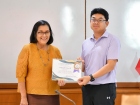 พิธีมอบประกาศนียบัตรแก่ครอบครัวเจ้าภาพ โครงการแลกเปลี่ยนการศ ... Image 71