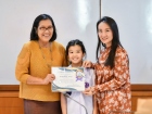 พิธีมอบประกาศนียบัตรแก่ครอบครัวเจ้าภาพ โครงการแลกเปลี่ยนการศ ... Image 86