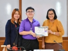 พิธีมอบประกาศนียบัตรแก่ครอบครัวเจ้าภาพ โครงการแลกเปลี่ยนการศ ... Image 93