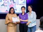 พิธีมอบประกาศนียบัตรแก่ครอบครัวเจ้าภาพ โครงการแลกเปลี่ยนการศ ... Image 29