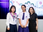 พิธีมอบประกาศนียบัตรแก่ครอบครัวเจ้าภาพ โครงการแลกเปลี่ยนการศ ... Image 87