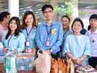 พิธีทำบุญตักบาตรข้าวสารอาหารแห้ง เนื่องในโอกาสวันเฉลิมพระชนม ... Image 7