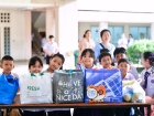 พิธีทำบุญตักบาตรข้าวสารอาหารแห้ง เนื่องในโอกาสวันเฉลิมพระชนม ... Image 38
