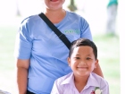 พิธีทำบุญตักบาตรข้าวสารอาหารแห้ง เนื่องในโอกาสวันเฉลิมพระชนม ... Image 56