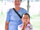 พิธีทำบุญตักบาตรข้าวสารอาหารแห้ง เนื่องในโอกาสวันเฉลิมพระชนม ... Image 57