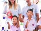 พิธีทำบุญตักบาตรข้าวสารอาหารแห้ง เนื่องในโอกาสวันเฉลิมพระชนม ... Image 67