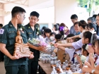พิธีทำบุญตักบาตรข้าวสารอาหารแห้ง เนื่องในโอกาสวันเฉลิมพระชนม ... Image 122