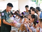 พิธีทำบุญตักบาตรข้าวสารอาหารแห้ง เนื่องในโอกาสวันเฉลิมพระชนม ... Image 124