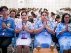พิธีทำบุญตักบาตรข้าวสารอาหารแห้ง เนื่องในโอกาสวันเฉลิมพระชนม ... Image 209