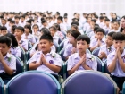 พิธีทำบุญตักบาตรข้าวสารอาหารแห้ง เนื่องในโอกาสวันเฉลิมพระชนม ... Image 257