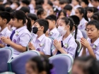 พิธีทำบุญตักบาตรข้าวสารอาหารแห้ง เนื่องในโอกาสวันเฉลิมพระชนม ... Image 261