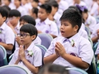 พิธีทำบุญตักบาตรข้าวสารอาหารแห้ง เนื่องในโอกาสวันเฉลิมพระชนม ... Image 262