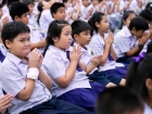 พิธีทำบุญตักบาตรข้าวสารอาหารแห้ง เนื่องในโอกาสวันเฉลิมพระชนม ... Image 293