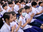 พิธีทำบุญตักบาตรข้าวสารอาหารแห้ง เนื่องในโอกาสวันเฉลิมพระชนม ... Image 295