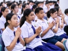 พิธีทำบุญตักบาตรข้าวสารอาหารแห้ง เนื่องในโอกาสวันเฉลิมพระชนม ... Image 302