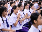 พิธีทำบุญตักบาตรข้าวสารอาหารแห้ง เนื่องในโอกาสวันเฉลิมพระชนม ... Image 305