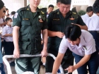 พิธีทำบุญตักบาตรข้าวสารอาหารแห้ง เนื่องในโอกาสวันเฉลิมพระชนม ... Image 157