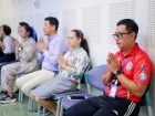พิธีแสดงตนเป็นพุทธมามกะและการบริหารจิตเจริญปัญญา ระดับชั้นปร ... Image 17