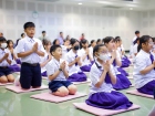 พิธีแสดงตนเป็นพุทธมามกะและการบริหารจิตเจริญปัญญา ระดับชั้นปร ... Image 24