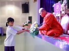 พิธีแสดงตนเป็นพุทธมามกะและการบริหารจิตเจริญปัญญา ระดับชั้นปร ... Image 25