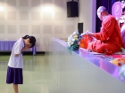 พิธีแสดงตนเป็นพุทธมามกะและการบริหารจิตเจริญปัญญา ระดับชั้นปร ... Image 26