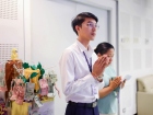 พิธีแสดงตนเป็นพุทธมามกะและการบริหารจิตเจริญปัญญา ระดับชั้นปร ... Image 32