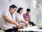 พิธีแสดงตนเป็นพุทธมามกะและการบริหารจิตเจริญปัญญา ระดับชั้นปร ... Image 52
