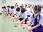 พิธีแสดงตนเป็นพุทธมามกะและการบริหารจิตเจริญปัญญา ระดับชั้นปร ... Image 55